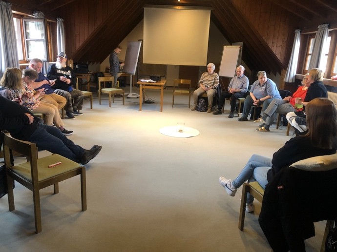 Sitzkreis Helferschulung 22.03.2025